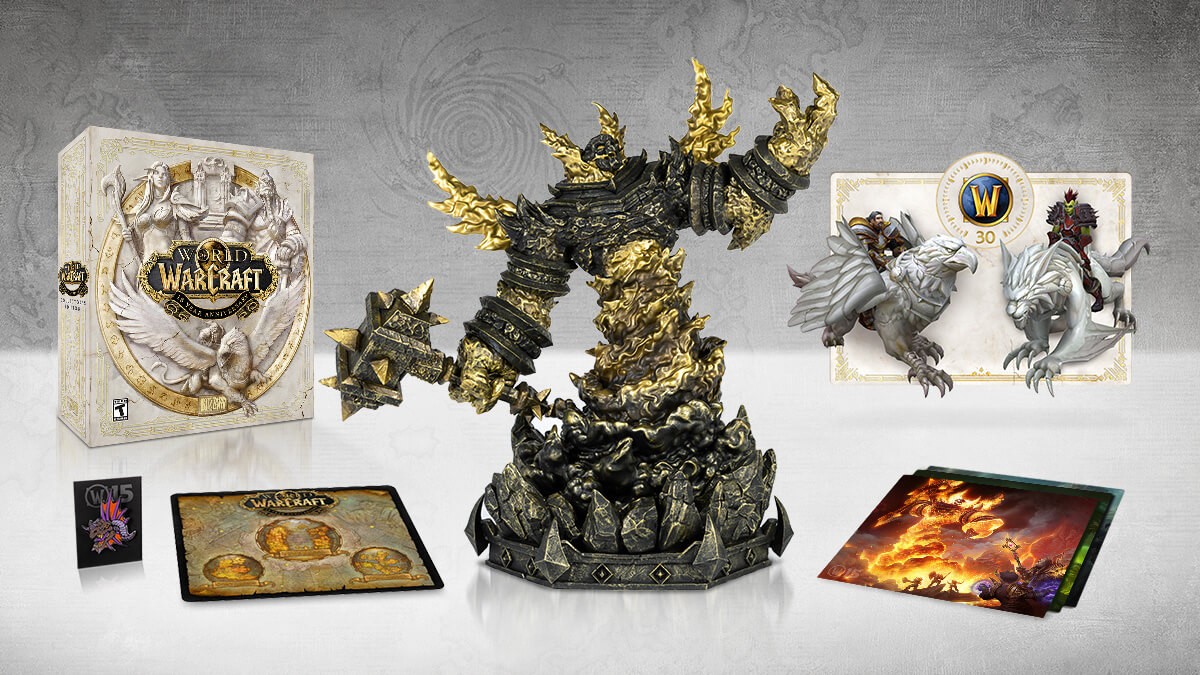 На 15 годовщину World of Warcraft в продажу поступит особое коллекционное издание